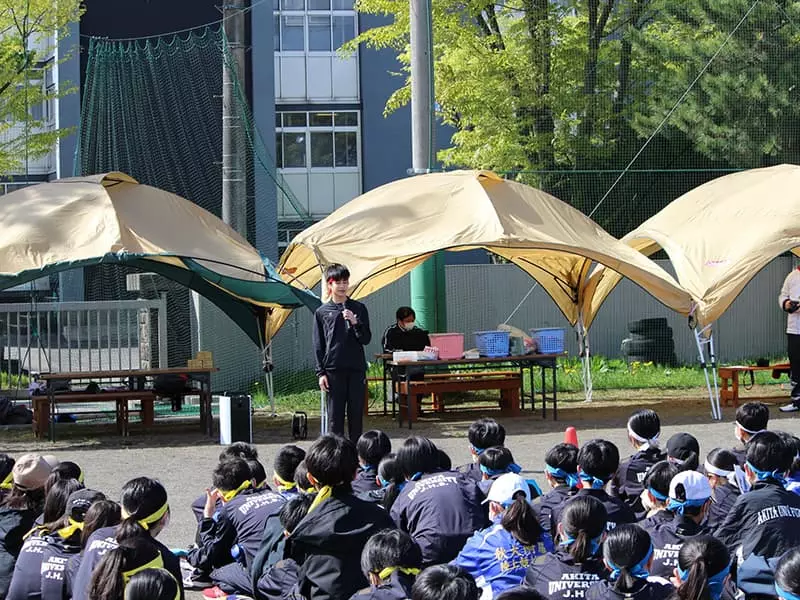 写真:体育祭の様子